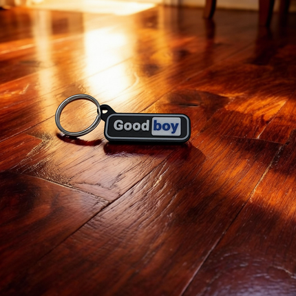 3D Printed "Good Boy" "Good Girl" Keychain Tag