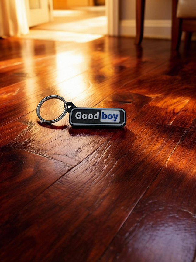 3D Printed "Good Boy" "Good Girl" Keychain Tag
