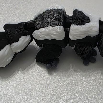 3D Printed Articulating Skunk | Articulating Fidget Toy | Flexi
